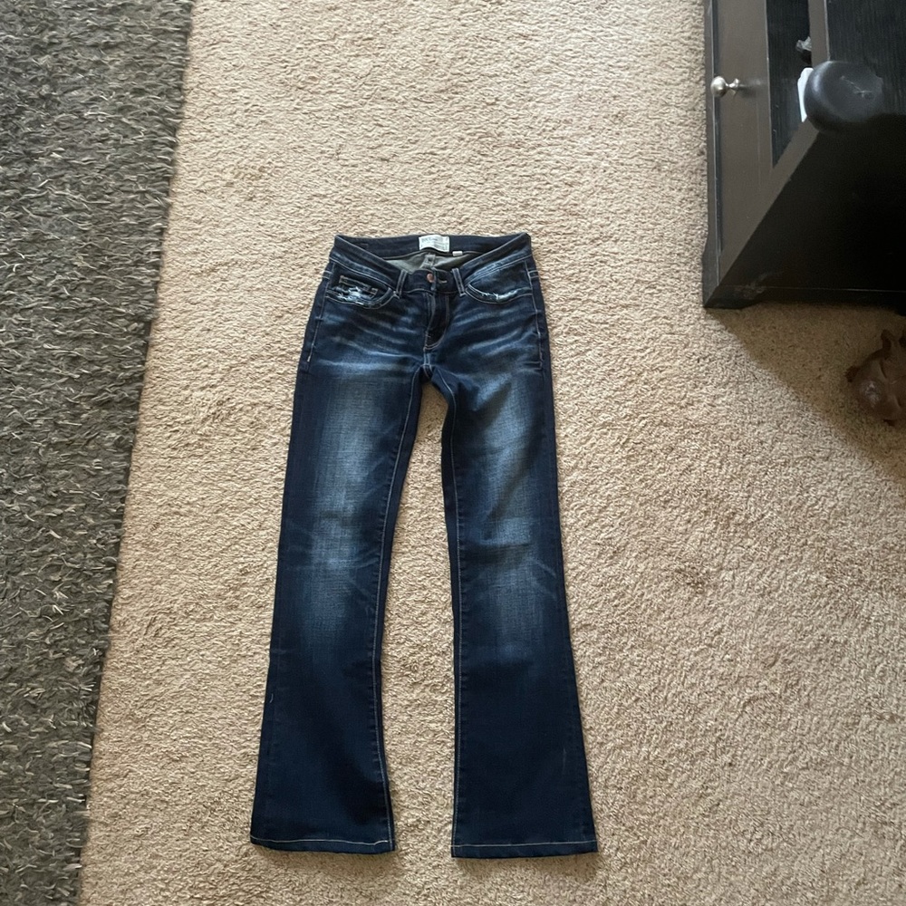 BKE Stella Blue Dark Wash Denim Bootcut Jeans